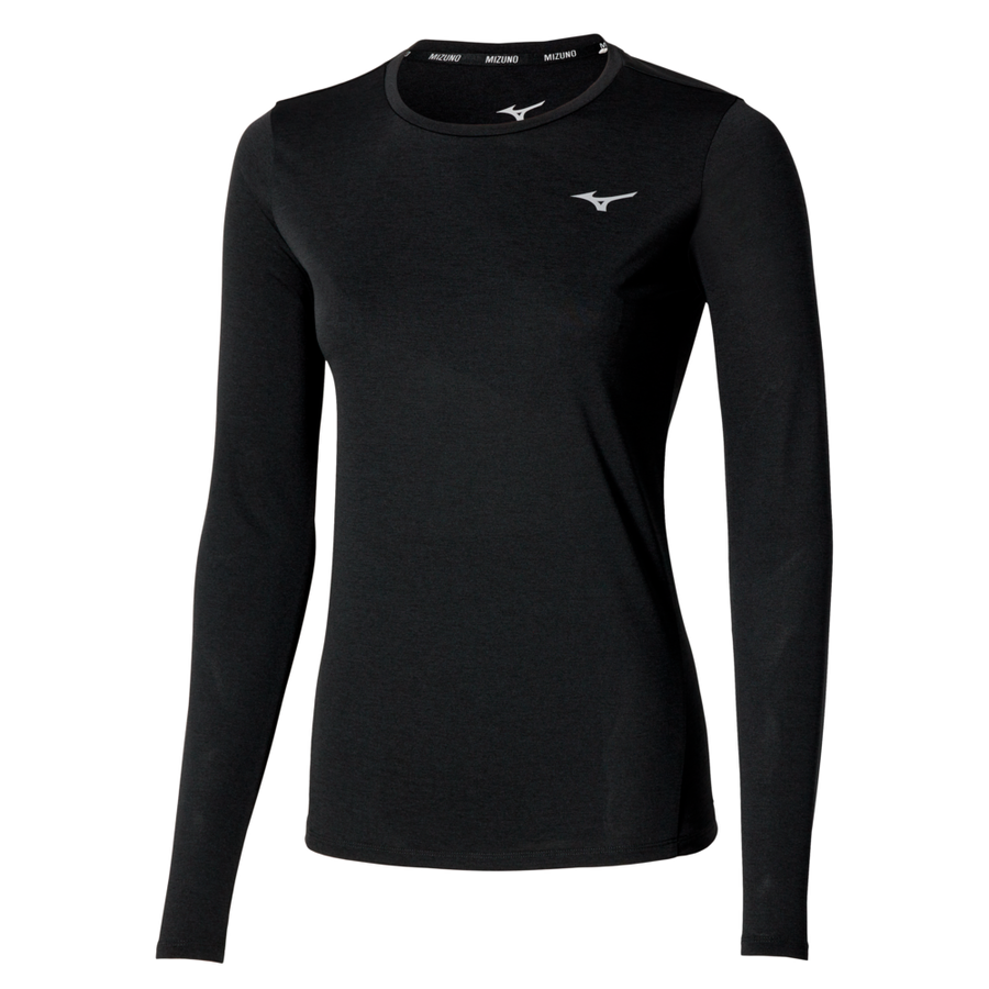 Mizuno Core Impulse Long Sleeve tee Black